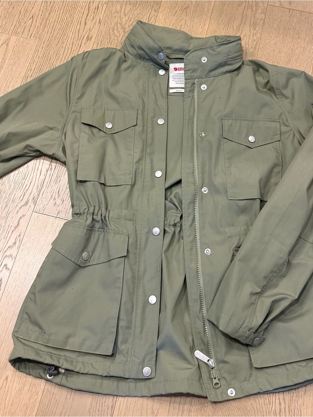 Fjallraven Olive Green vjardag Jacket